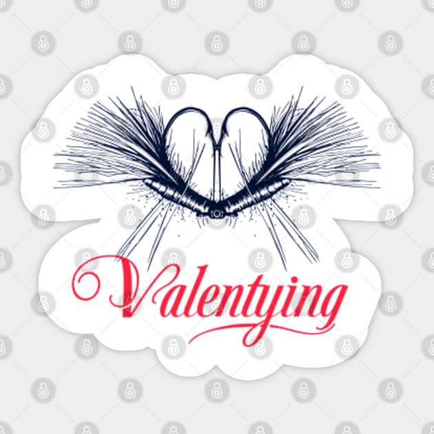 Valentying Sticker by GraphGeek